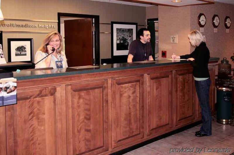 Hampton Inn Detroit Madison Heights South Troy Interno foto